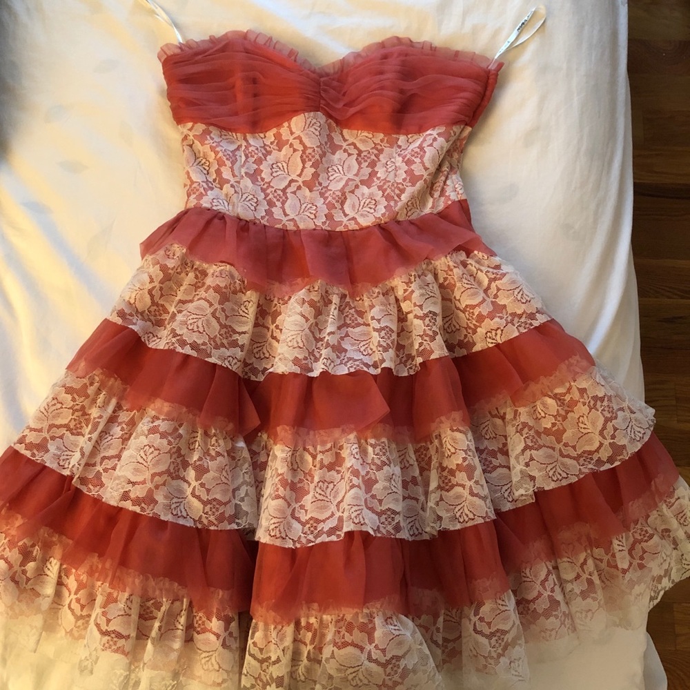 Strapless Betsey Johnson Vintage Cocktail dress